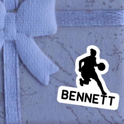 Sticker Bennett Basketball Player Gift package Image