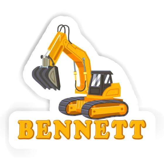 Sticker Bennett Excavator Gift package Image