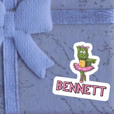 Bennett Sticker Ballerina Laptop Image