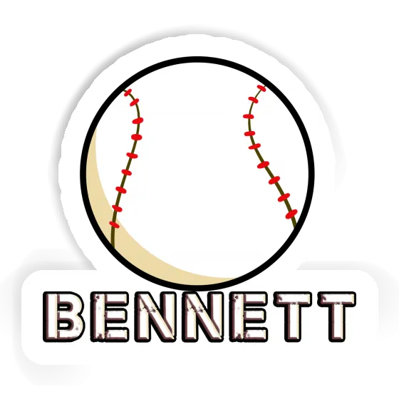 Bennett Sticker Baseball Ball Gift package Image