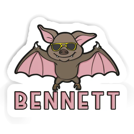 Sticker Bat Bennett Notebook Image