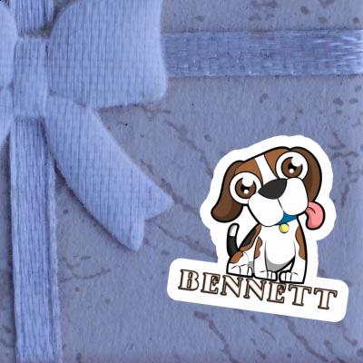 Beagle Sticker Bennett Gift package Image