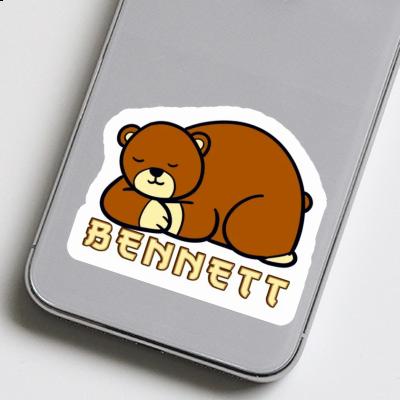 Sticker Bennett Bear Notebook Image