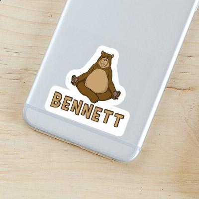 Bennett Sticker Bär Laptop Image