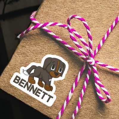 Sticker Bennett Bernese Dog Notebook Image