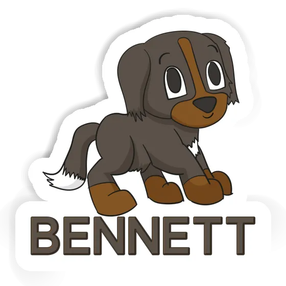 Sticker Bennett Bernese Dog Image