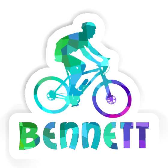 Sticker Bennett Biker Laptop Image