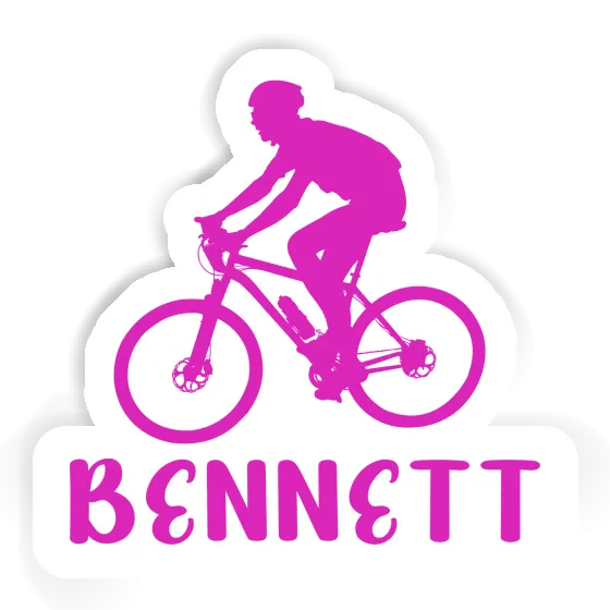 Biker Sticker Bennett Notebook Image