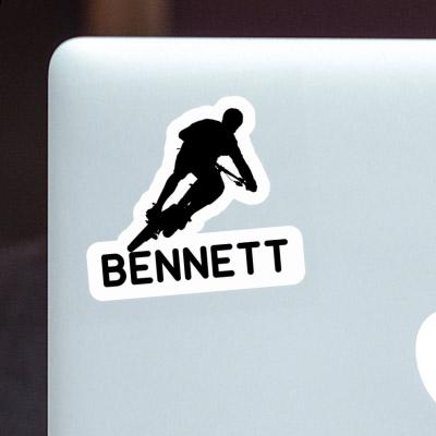 Biker Sticker Bennett Image