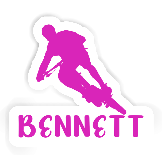 Biker Sticker Bennett Notebook Image