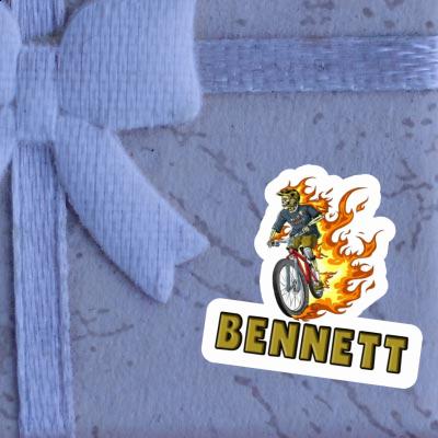 Sticker Mountainbiker Bennett Image