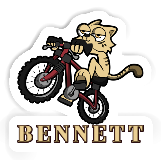 Sticker Bike Cat Bennett Image