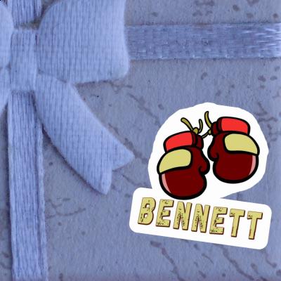 Autocollant Gant de boxe Bennett Image