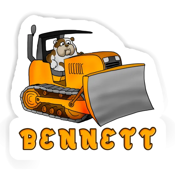 Bulldozer Sticker Bennett Gift package Image