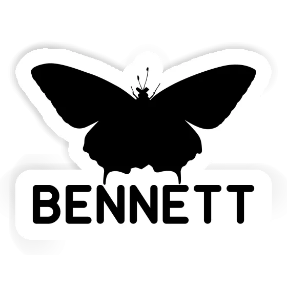 Autocollant Papillon Bennett Laptop Image