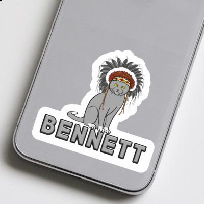 Amérindien Autocollant Bennett Gift package Image