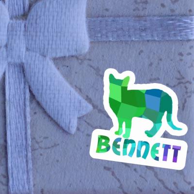 Bennett Sticker Cat Image