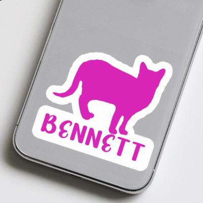 Bennett Sticker Cat Notebook Image