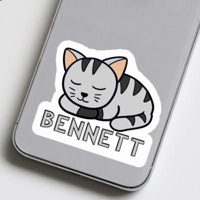 Autocollant Chat Bennett Gift package Image