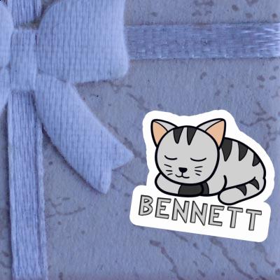 Sticker Bennett Katze Gift package Image