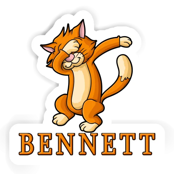 Bennett Sticker Dabbing Cat Gift package Image