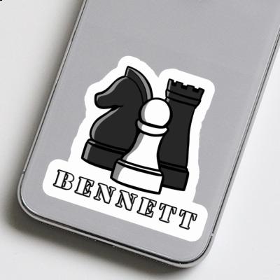 Sticker Schachfigur Bennett Laptop Image