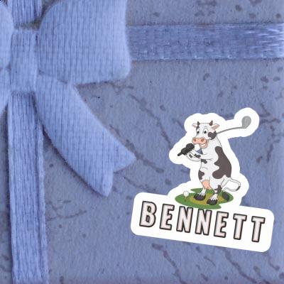 Bennett Sticker Cow Image