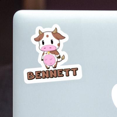 Autocollant Bennett Vache Laptop Image