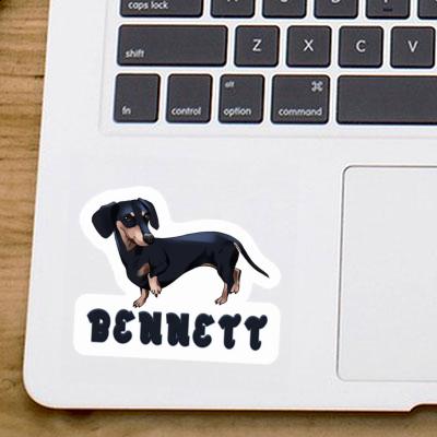 Bennett Sticker Dachshund Gift package Image