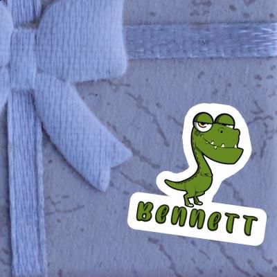 Bennett Sticker Dinosaur Laptop Image