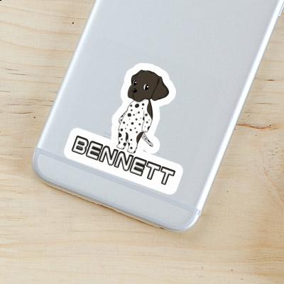 Sticker German Shorthaired Pointer Bennett Notebook Image