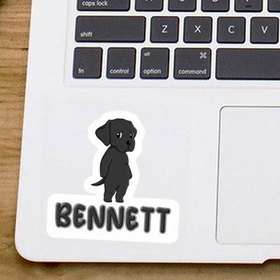 Autocollant Bennett Labrador Gift package Image