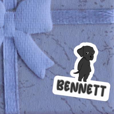 Sticker Labrador Retriever Bennett Laptop Image