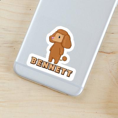 Bennett Sticker Poodle Image