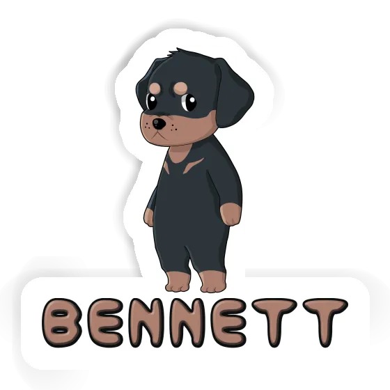 Rottweiler Sticker Bennett Image