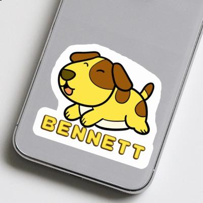 Chien Autocollant Bennett Image