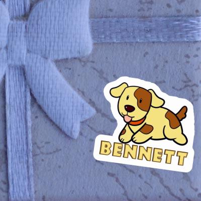 Autocollant Bennett Chien Gift package Image