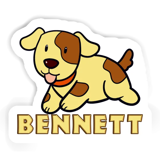 Autocollant Bennett Chien Image