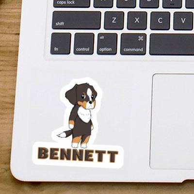 Bernese Mountain Dog Sticker Bennett Notebook Image