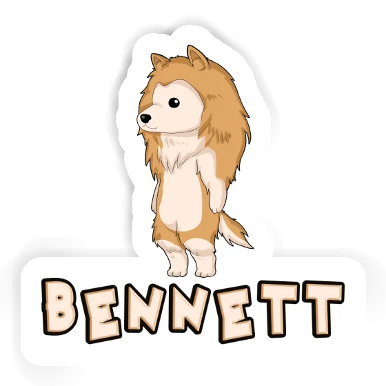 Bennett Sticker Collie Gift package Image