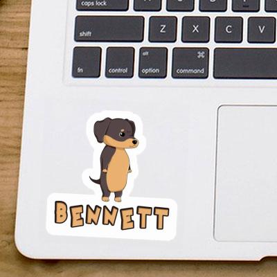 Dachshund Sticker Bennett Image