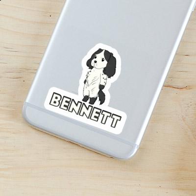 Sticker Bennett Cocker Spaniel Gift package Image