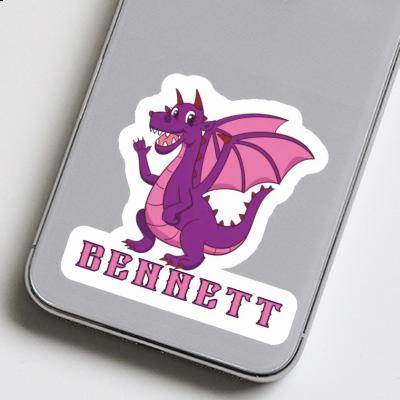 Bennett Sticker Mutterdrache Laptop Image