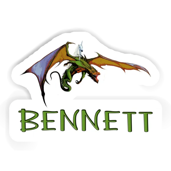 Bennett Aufkleber Drache Gift package Image