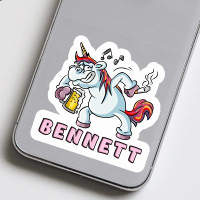 Einhorn Sticker Bennett Notebook Image