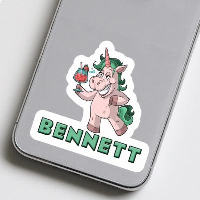 Sticker Bennett Party Unicorn Gift package Image