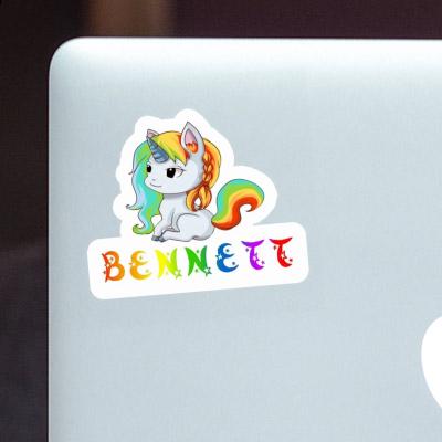 Sticker Bennett Einhorn Gift package Image