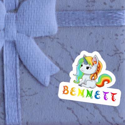 Sticker Bennett Unicorn Gift package Image