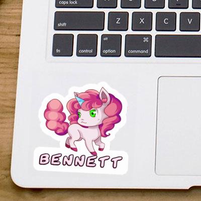 Autocollant Licorne Bennett Gift package Image