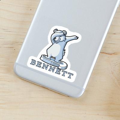 Polar Bear Sticker Bennett Image